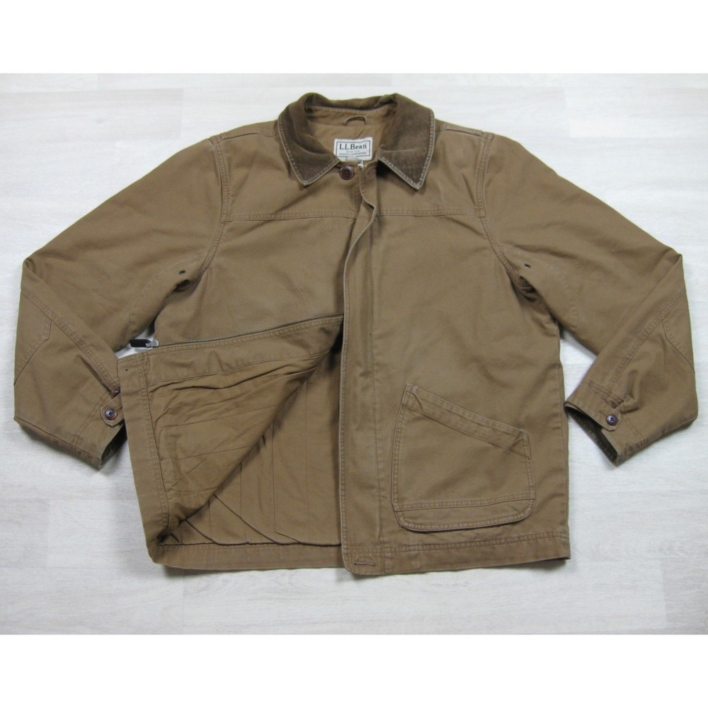 Vintage Y2K LL Bean Field Jacket Men's (L) Barn Coat Workwear Outdoor Farm